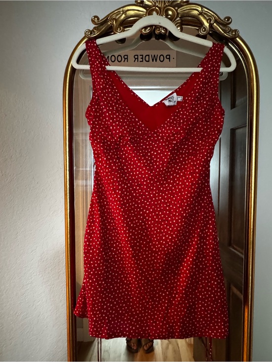 Princess Polly Dresses & Skirts - Princess Polly Red Polka Dot Mini Dress